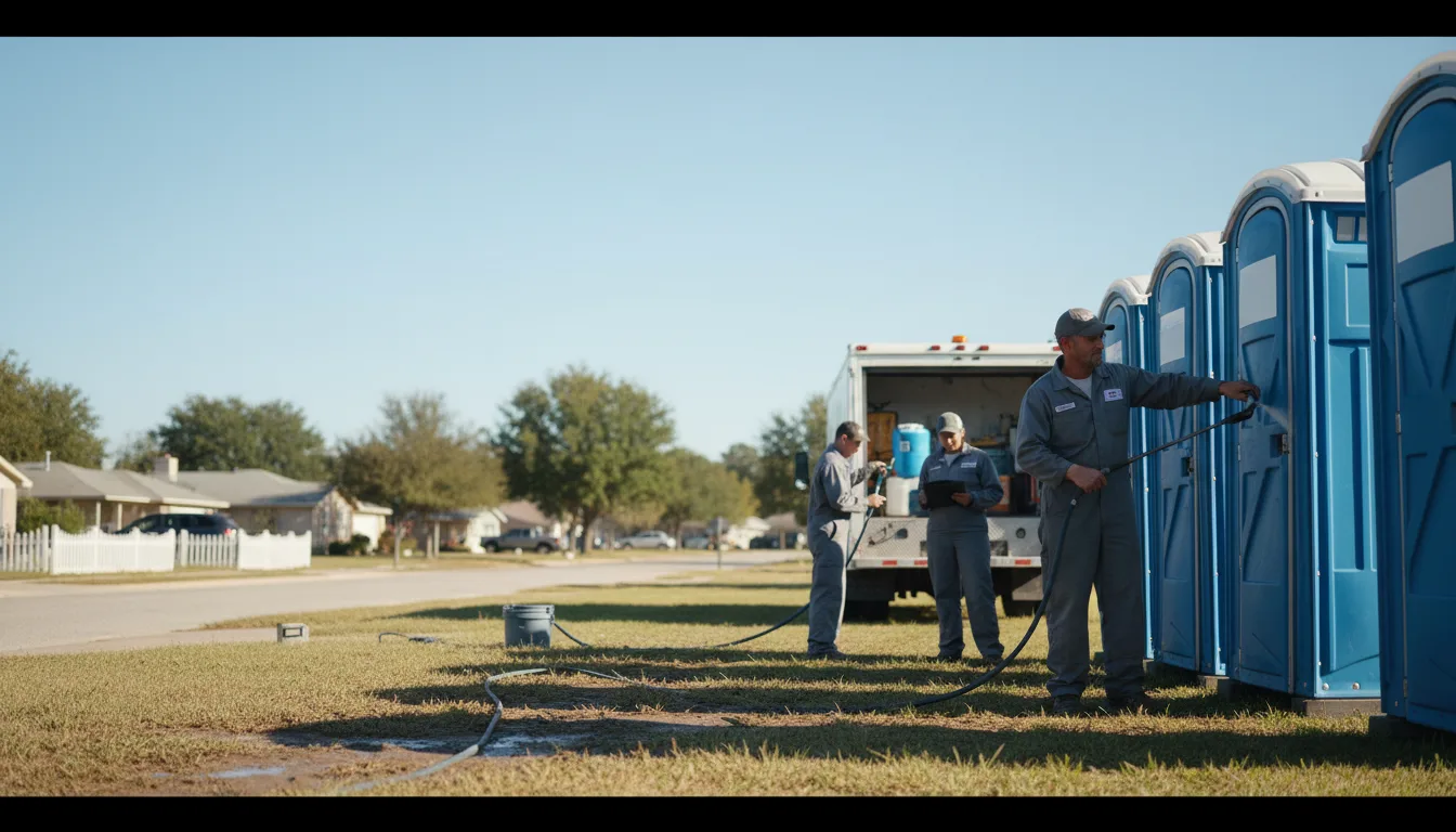 Long-Term Portable Toilet Rental in Ellerslie, GA near me